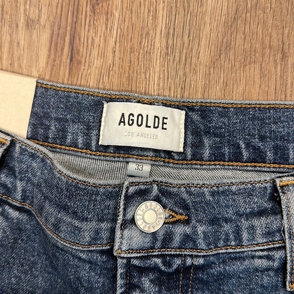 NWT AGOLDE Willow Mid Rise Slim Crop Jeans - Picture 6 of 12